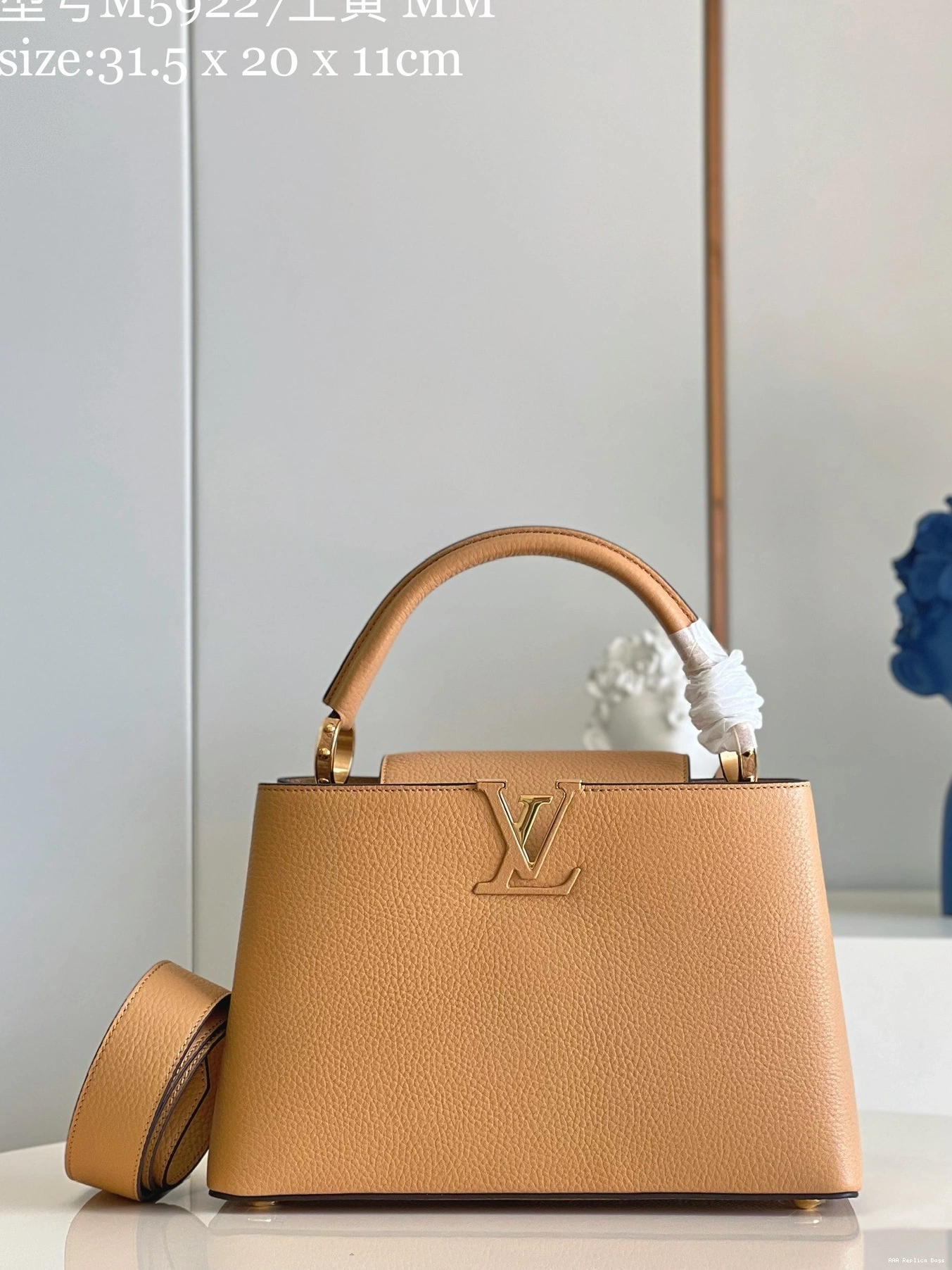 Aaa replica ru VUITTON BB LOUIS CAPUCINES 0711